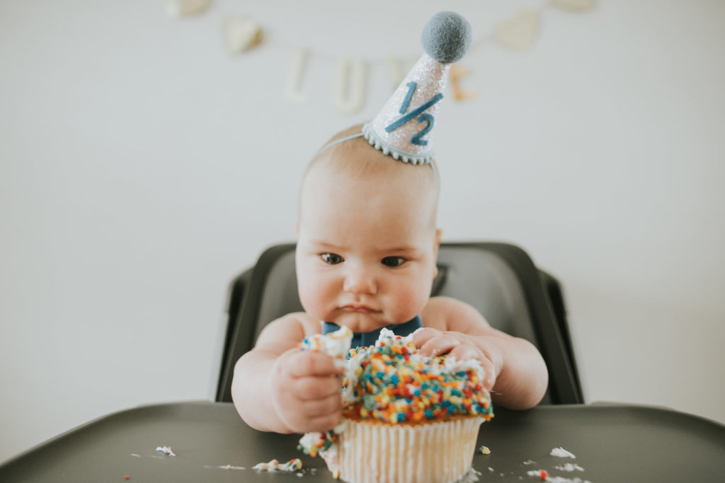 Half Birthday Cake Smash! • Doctor Mommy, MD