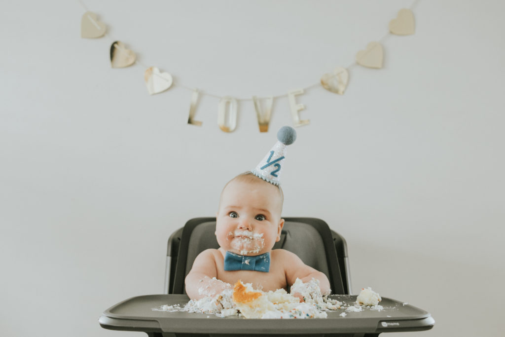Half Birthday Cake Smash! • Doctor Mommy, MD